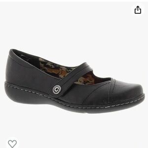 Soft style by hush puppies black leather mary Jane‎ Shoes size 8.5